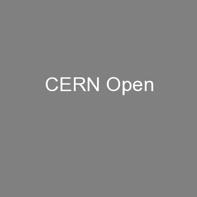 CERN Open