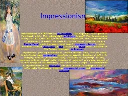 Impressionism