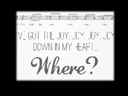 “Gospel-Joy”
