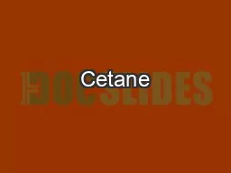 Cetane
