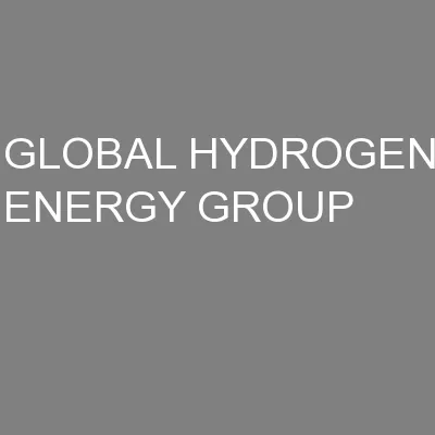 GLOBAL HYDROGEN ENERGY GROUP