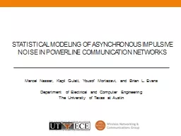 Statistical modeling of asynchronous impulsive noise in