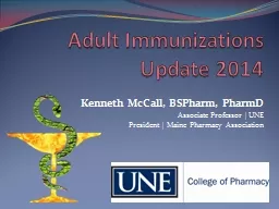 Adult Immunizations