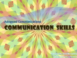 Communication   skills