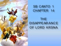 SB CANTO 1 CHAPTER 14