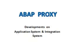 ABAP  PROXY