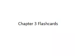 Chapter 3 Flashcards