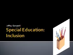 Special Education: