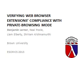 Verifying Web Browser