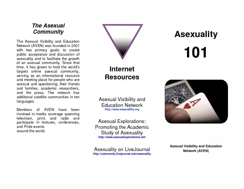 The Asexual Visibility and Education