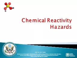 Chemical Reactivity Hazards