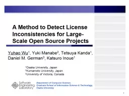 A Method to Detect License Inconsistencies for Large-