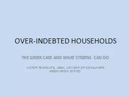 OVER-INDEBTED HOUSEHOLDS