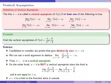 Horizontalasymptotes