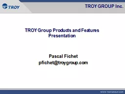 TROY GROUP Inc.