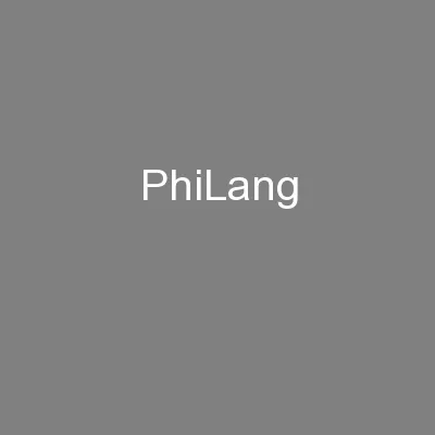 PhiLang