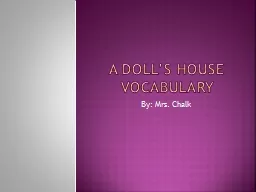 A Doll’s house