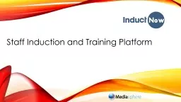 Staff Induction and Training Platform