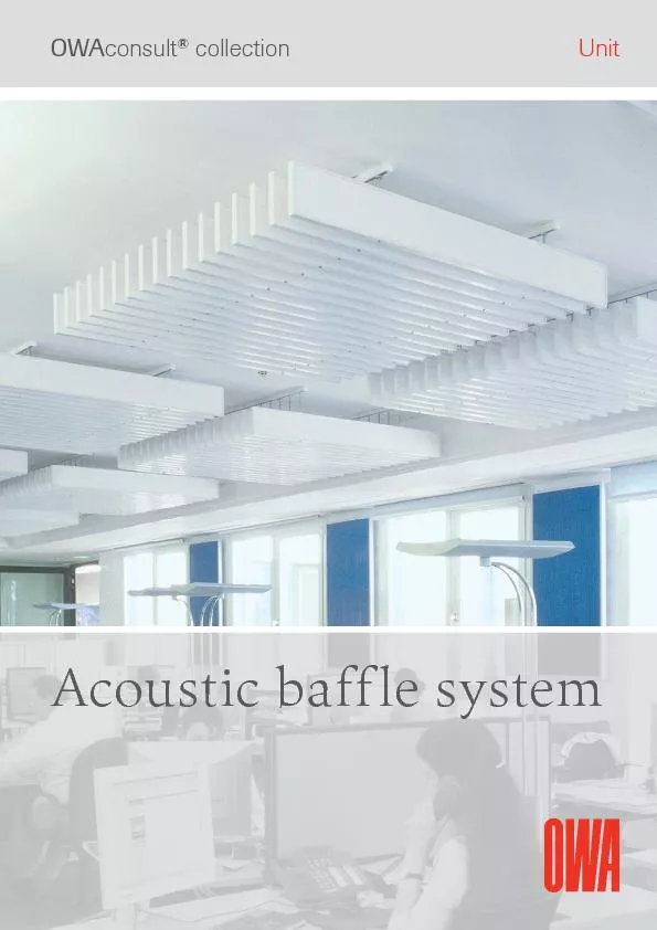 Acoustic baffle systemOWA