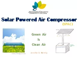 Solar Powered Air Compressor
