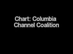 Chart: Columbia Channel Coalition