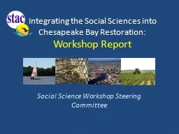 Integrating the Social Sciences into Chesapeake Bay Restora