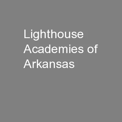 Lighthouse Academies of Arkansas
