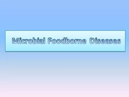 Microbial Foodborne Diseases