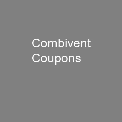 Combivent Coupons