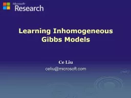 Learning Inhomogeneous