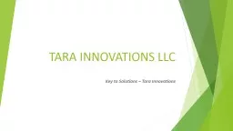 Tara Innovations, LLC