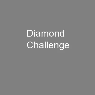 Diamond Challenge