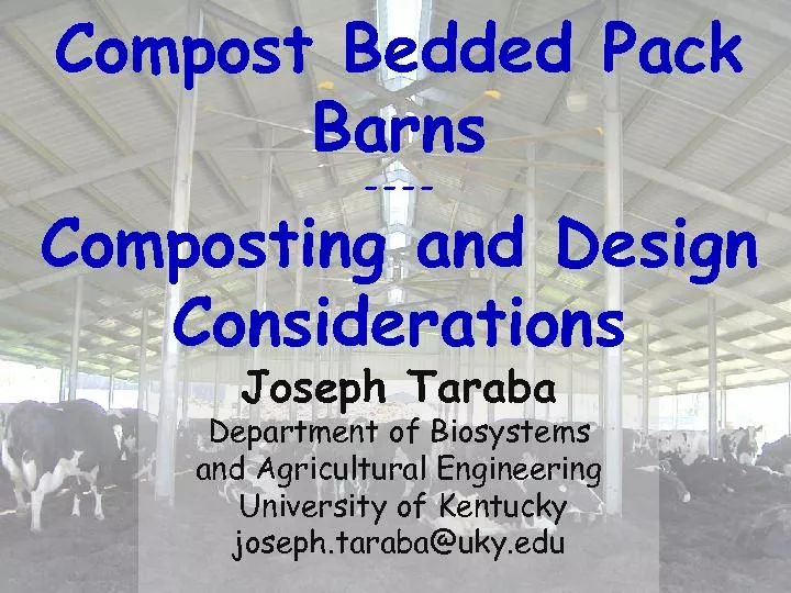Compost Bedded Pack