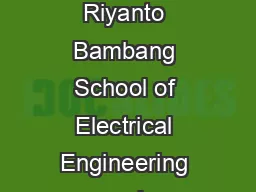 Development of Architectures for Internet Telerobotics Systems Riyanto Bambang School