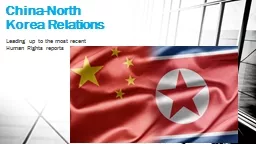 China-North Korea Relations