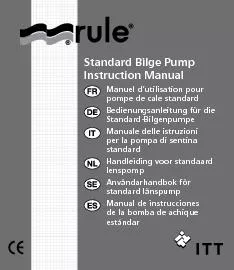 Standard Bilge Pump