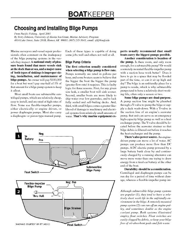 From Pacific Fishing,  April 2001By Terry Johnson, University of Alask