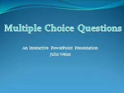 An Interactive PowerPoint Presentation
