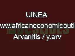 UINEA BISSAU2014www.africaneconomicoutlook.orgYannis Arvanitis / y.arv