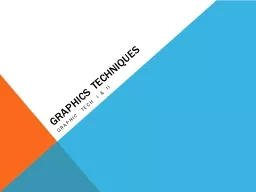 Graphics Techniques