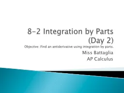8-2 Integration by