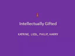 Intellectually Gifted