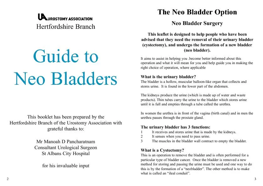 empty the bladder of urine.  You may need to do this on a temporary ba