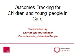 Outcomes Tracking for Children and Young people in Care