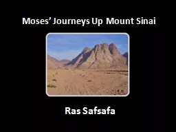 Moses’ Journeys Up Mount Sinai