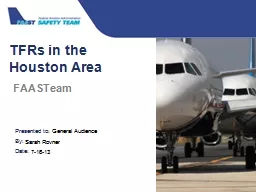 TFRs in the Houston Area