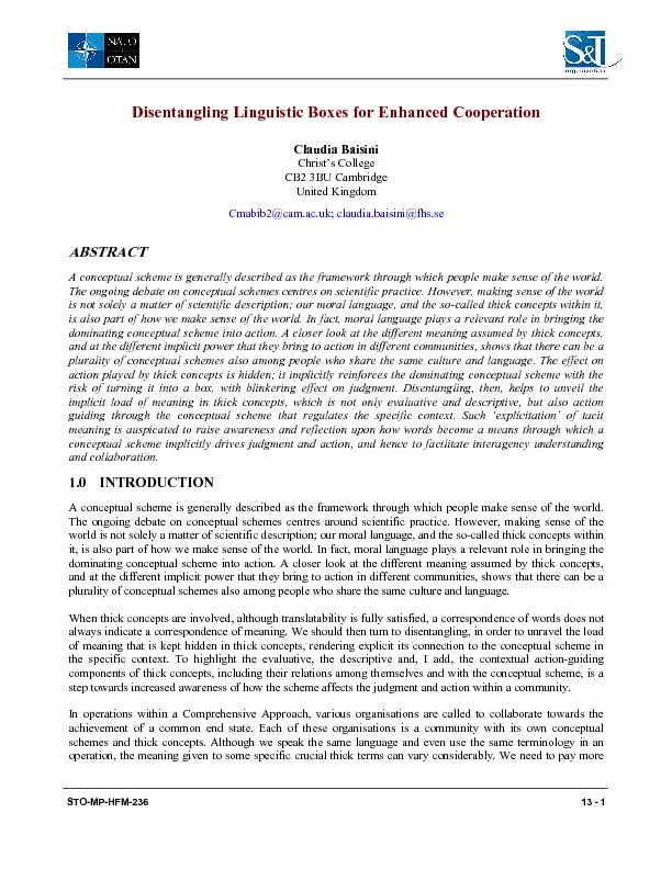 Disentangling Linguistic Boxes for Enhanced Cooperation