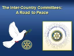 The Inter-Country Committees: