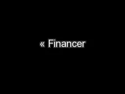 « Financer