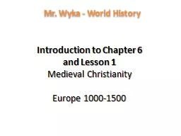 Introduction to Chapter 6